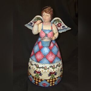 Jim Shore Bless This Kitchen 2006 Angel Figurine